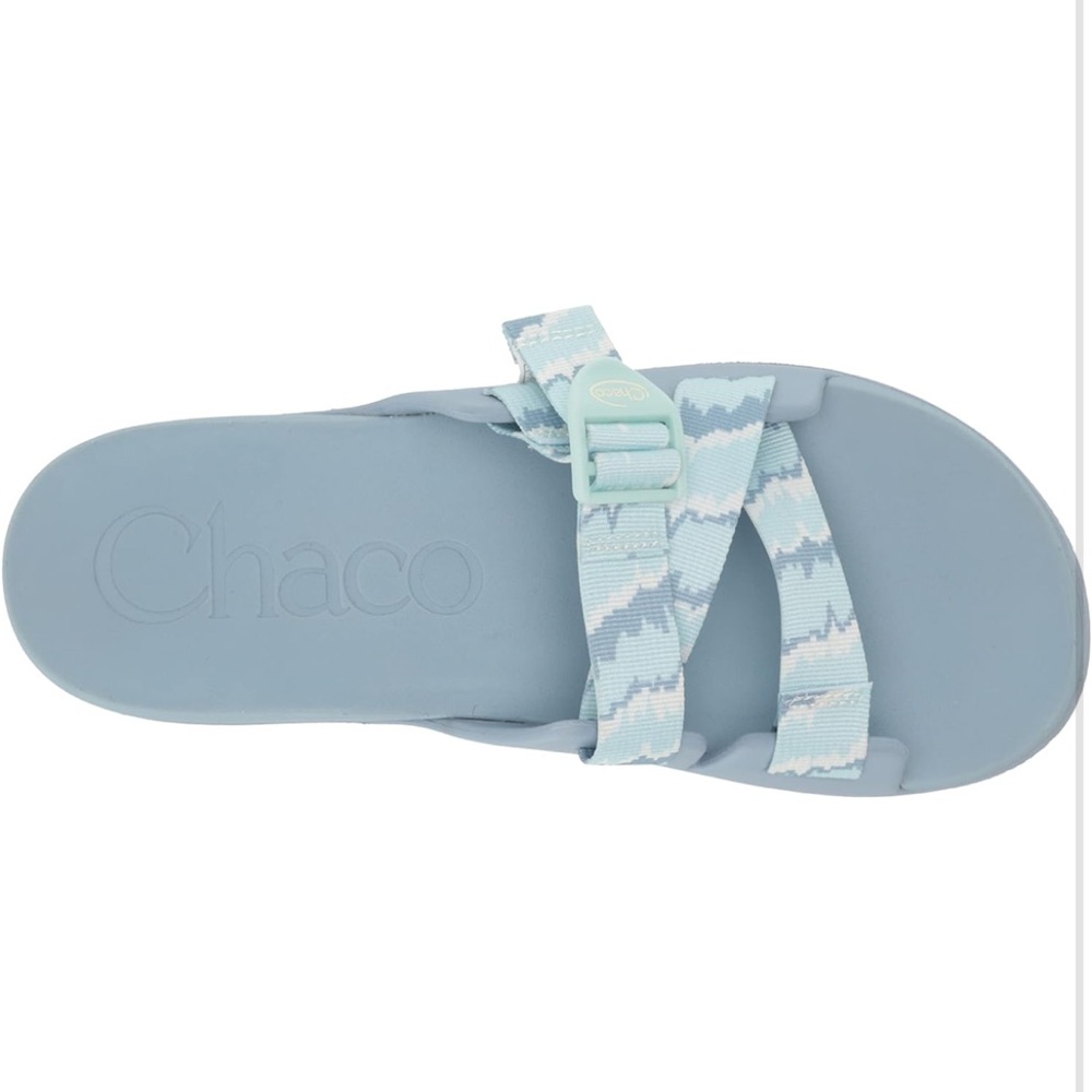 Chaco Women’s Chillos Slide Tinge Sky Blue NIB size 6 - Picture 5 of 8